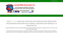 Desktop Screenshot of canadawiderestoration.com